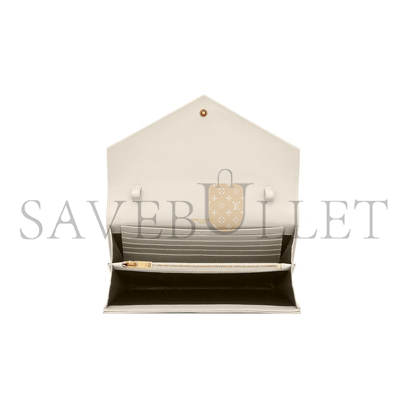 YSL CLASSIC CASSANDRE CHAIN WALLET IN GRAIN DE POUDRE LEATHER 377828BOW019207 (22.5*14*4cm) YSL CLASSIC CASSANDRE CHAIN WALLET IN GRAIN DE POUDRE LEATHER 377828BOW019207 (22.5*14*4cm)